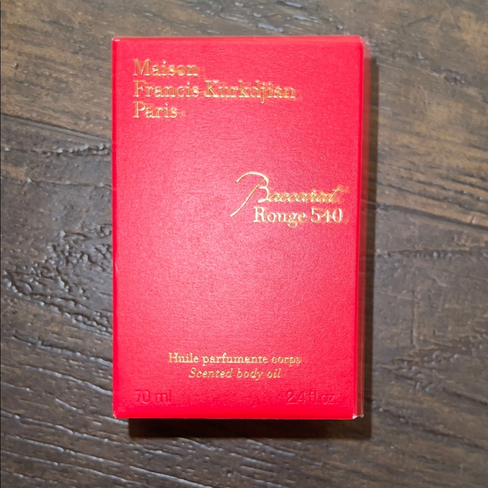 Maison Francis Kurkdjian Baccarat Rouge 540 Scented Body Oil